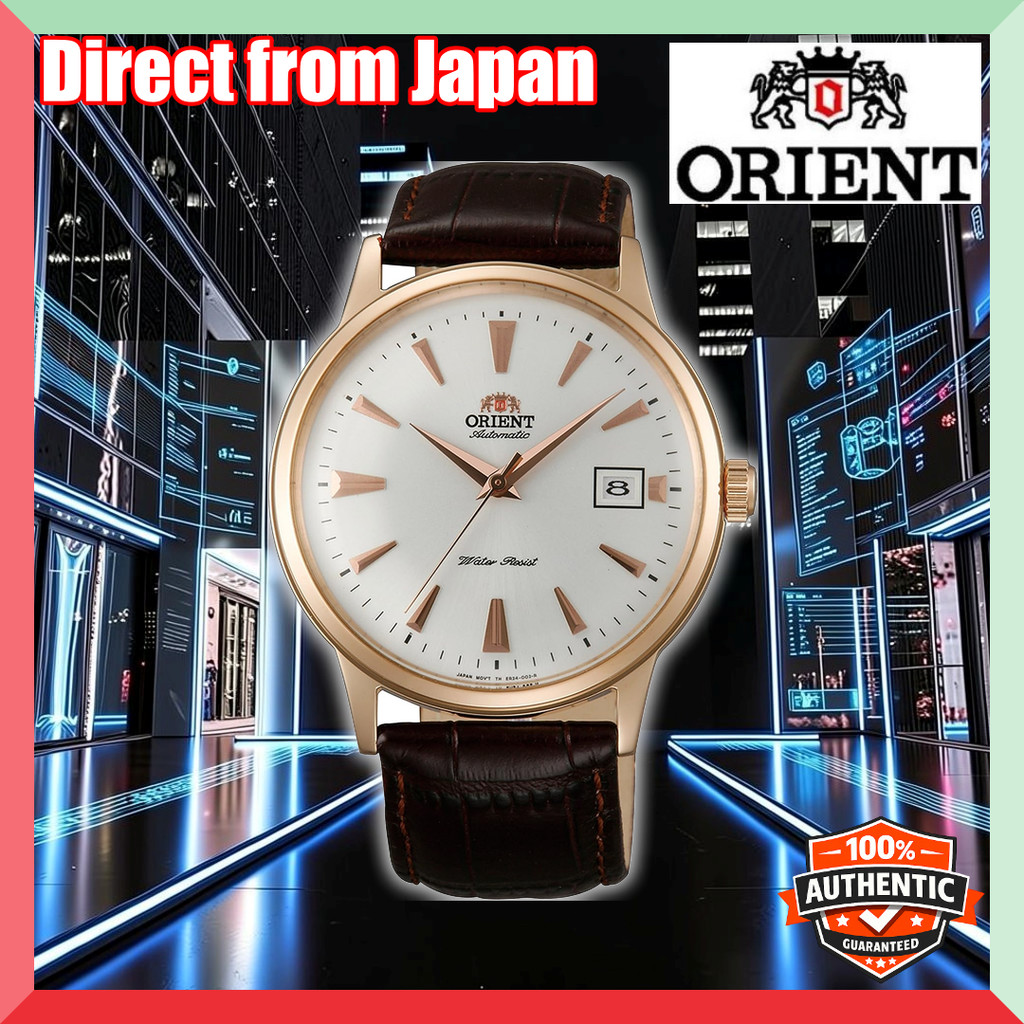 [ORIENT] ORIENT Watch Automatic Overseas Model Orient Bambino Pink Gold SAC00002W0【Direct from Japan