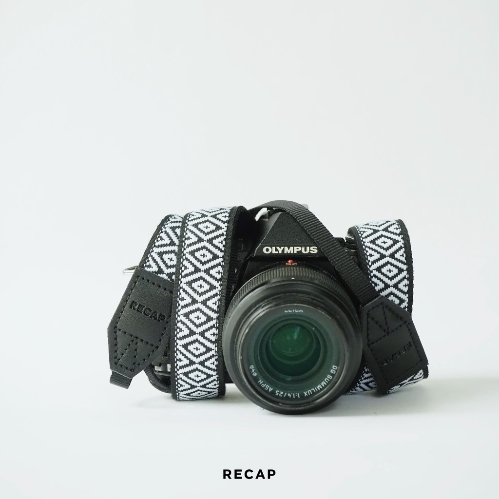 RECAP CAMERA STRAP (1 inch.) | BOHO Style Small Size สายคล้องกล้อง สายสะพายกล้อง. [ Yes IDID ]