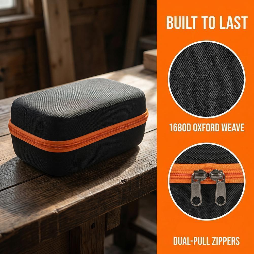 Hard Shell EVA Emergency Tool Organizer Bag ทนทานและทนต่อการสึกหรอสําหรับ Power Supplies Jump O4J7