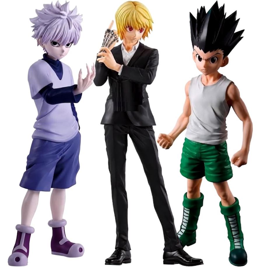 HUNTER×HUNTER Figure Killua Kurapika Gon Grandista Figure Hunter Hunter 3ชุด สินค้าของแท้อย่าง