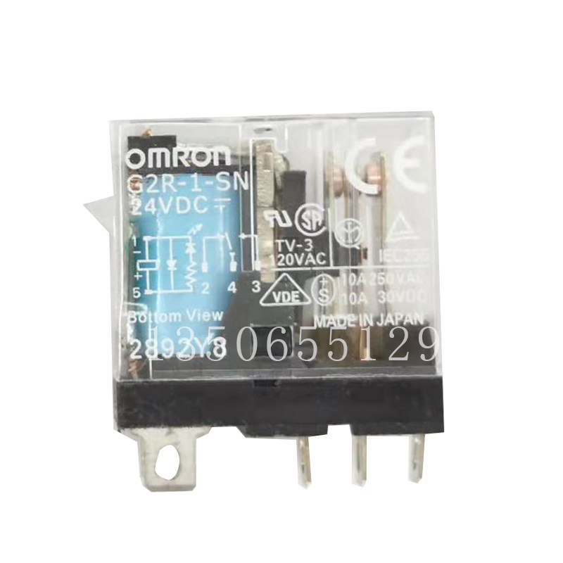 OMRON รีเลย์ G2R-2-SND (S) G2R-2-SN G2R-1-SN 24V 12V AC220