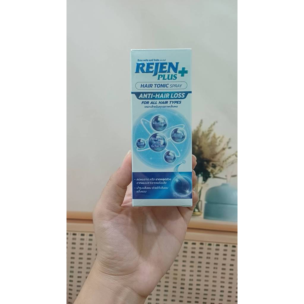 REJEN PLUS HAIR TONIC SPRAY 35ml.Anti-Hair Loss รีเจน พลัส แฮร์ โทนิค สเปรย์