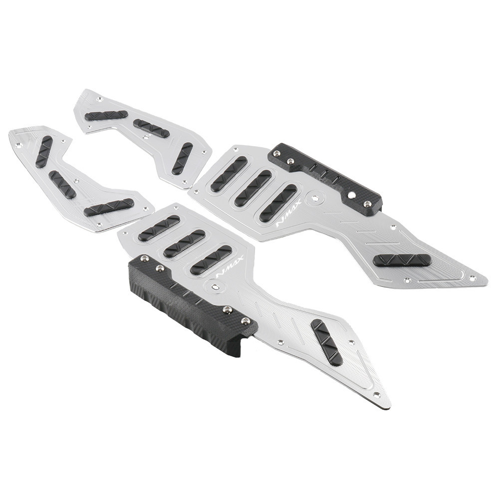 ที่พักเท้า อลูมิเนียม CNC ไนลอน สำหรับ Yamaha NMAX155 ปี 2020-2024 อะไหล่แต่ง