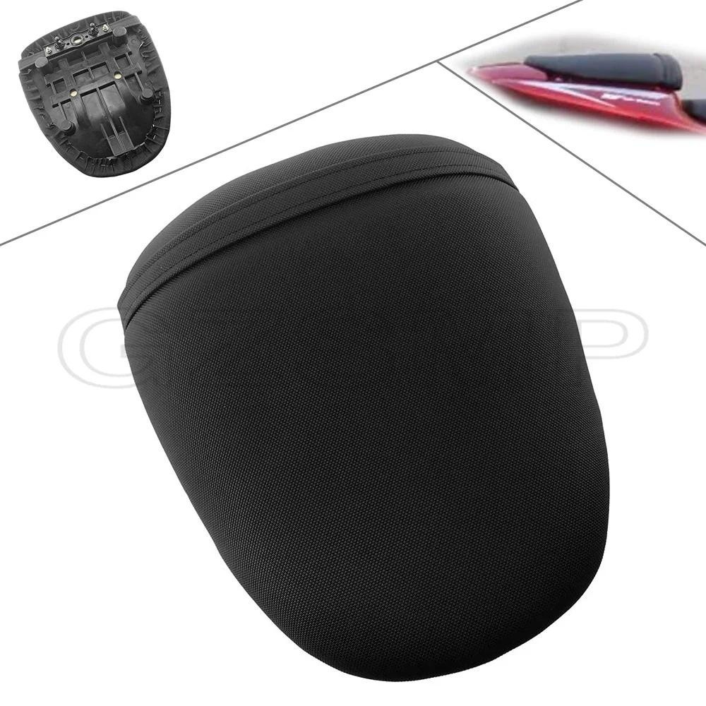 รถจักรยานยนต์สีดําผู้โดยสารด้านหลังเบาะรองนั่ง Pillion fit สําหรับ SV400 SV 400 650 SV650 1998-2002 