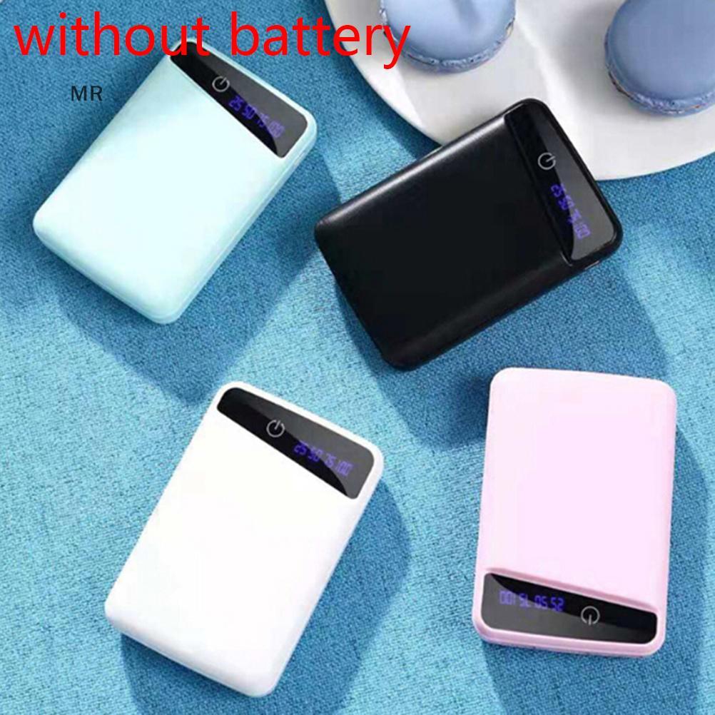 [MR] เคสพาวเวอร์แบงค์ DIY 3 USB 3x 18650 เครื่องชาร์จแบตเตอรี่กล่องภายนอก TH