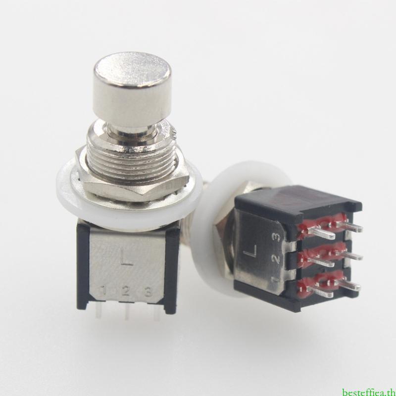 Beste Guitar Effect Pedal DPDT Footswitch 6 Pin Guitar Effect Pedal สวิตช์เท้า