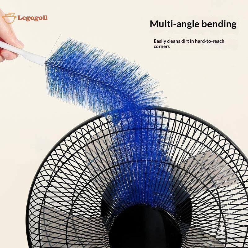 แปรงทําความสะอาดพัดลม Legogoll 360° กําจัดฝุ่นลึกจับง่ายสําหรับการบํารุงรักษาพัดลมแท่นใช้ในครัวเรือน