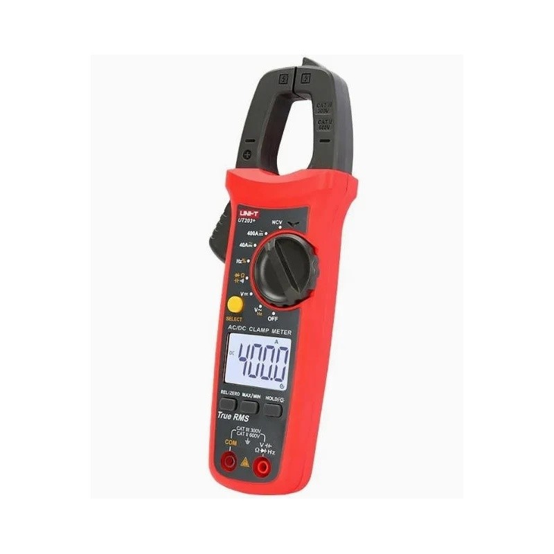 AWPT Uni-T AC DC Current Digital Clamp Meter Ut201+ Ut202+ Ut203+ Ut202A+ Amperimetro Tester Clamp M