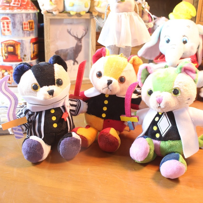 Japanese Single ของแท้ Demon Slayer jump shop Purgatory Love Snake js Limited Bear Doll Pendant Doll