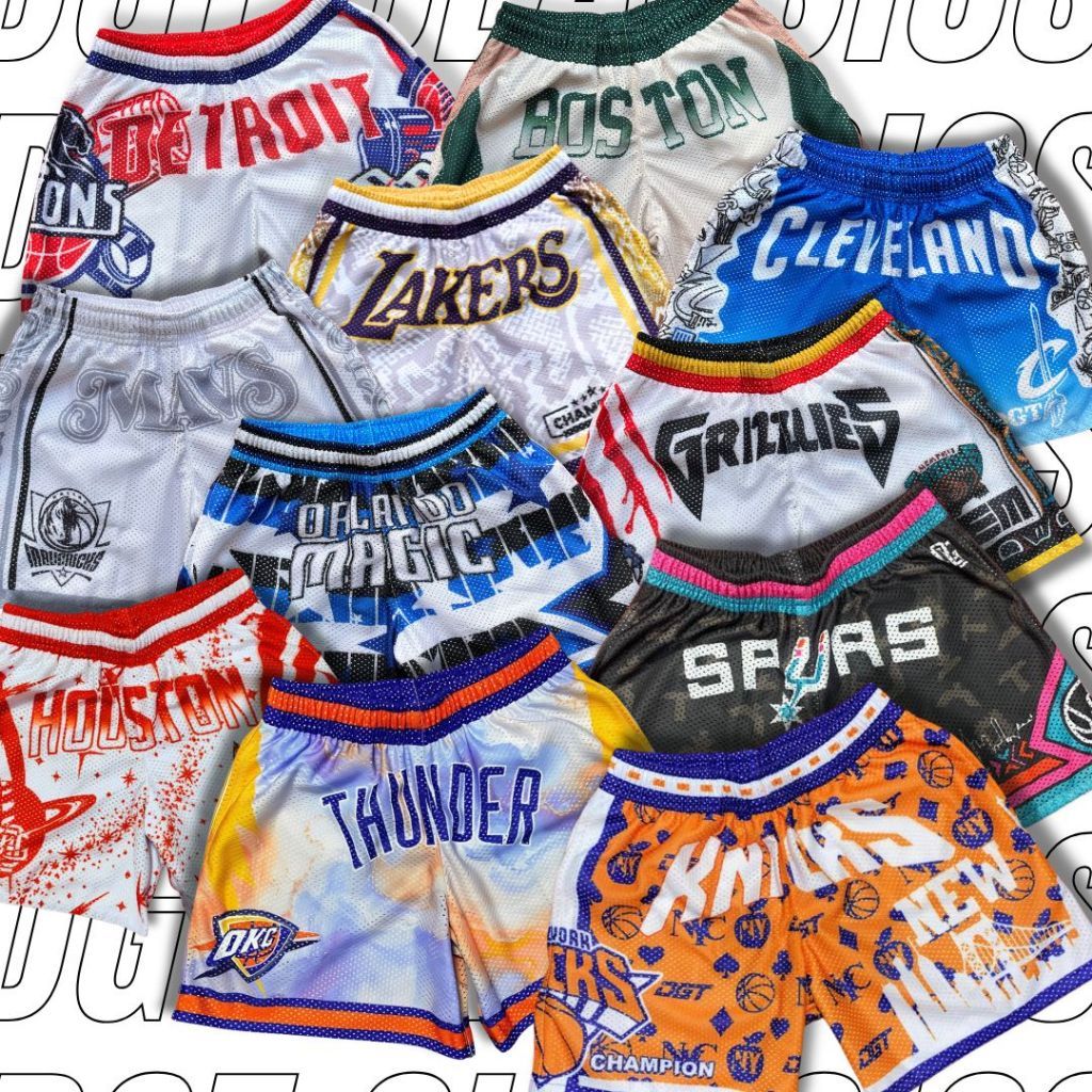 Basketball Classics Mesh Short for Men / เหนือเข่า / Full Sublimation / Short with Pockets