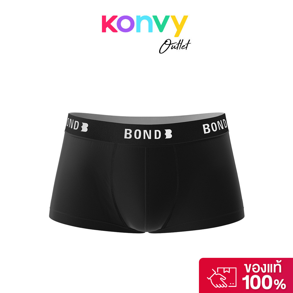 BOND Men's Underwear IZY BODYFIT Clothing Size M 1pc #Black กางเกงชั้นในผู้ชายบอนด์ รุ่น IZY BODYFIT