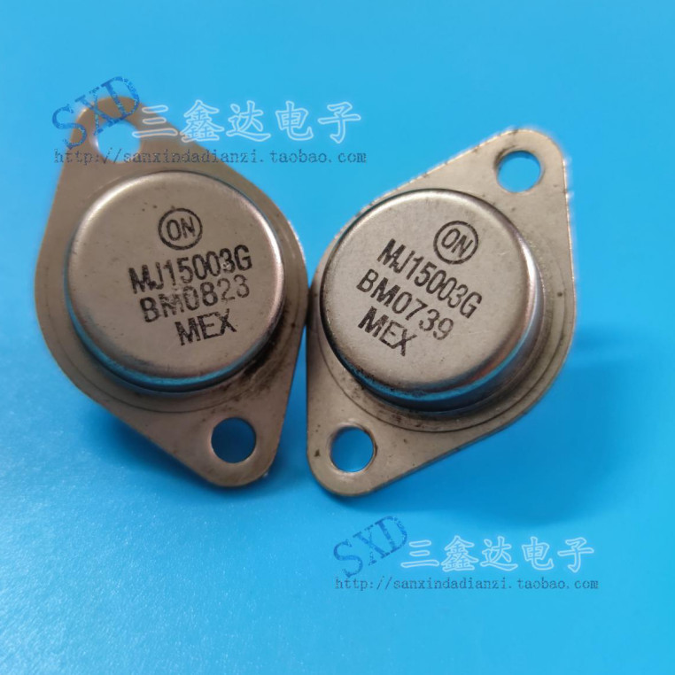 MJ15003 MJ15004 MJ15003G MJ15004G นําเข้า Disassembly Machine Gold Seal Audio Tube High Power Tube