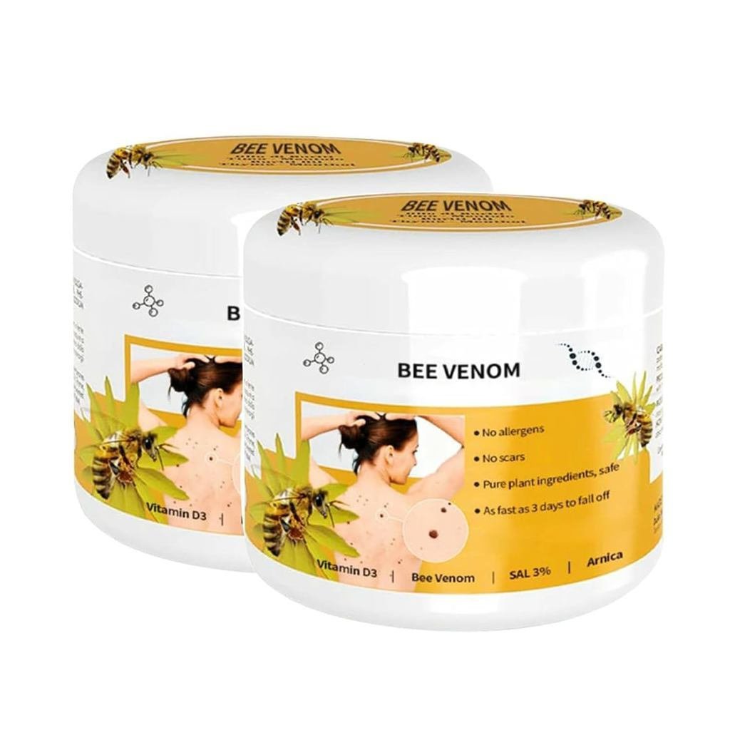 2 ชิ้นแพ็ค Bee Venom Repair Moisturizing Professional Bee Venom Moisturizing 4LJ3