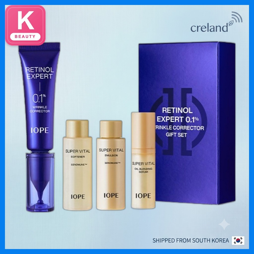 [iope] Retinol Expert 0.1% Wrinkle Corrector Eye Cream, 20g, 1 ชิ้น / Korean Eye Cream / Retinol 0.1