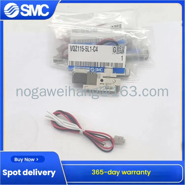 โซลินอยด์วาล์ว SMC VQZ115-5L1-C4-PR 5G1/5M1/5LO/VQZ115R-5MO1-C6/M5 (มีในสต็อก)