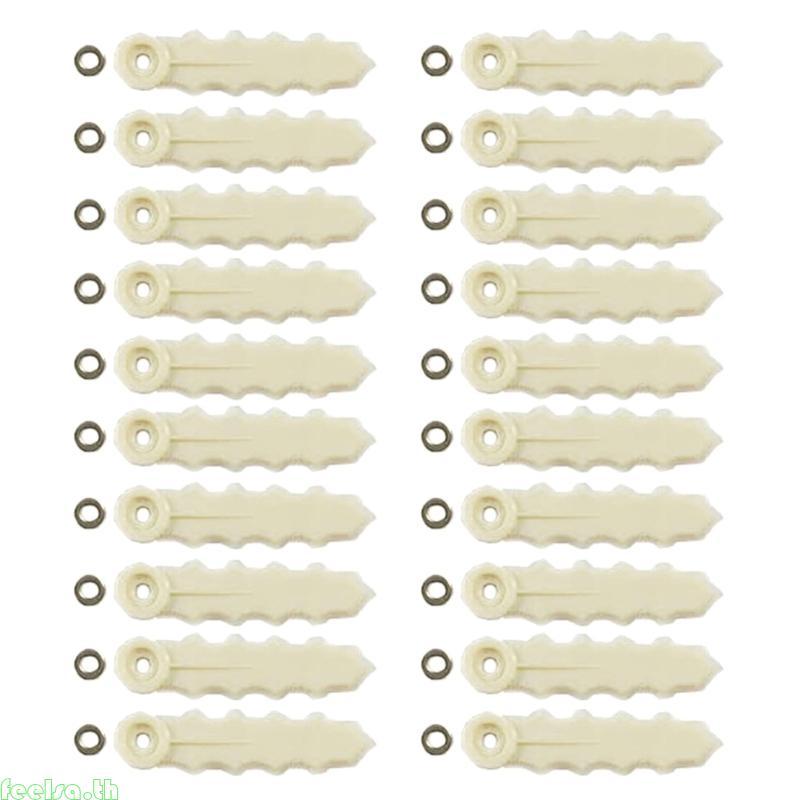 รู้สึก 20 ชิ้นเครื่องตัดหญ้าตัดแผ่น AntiLoose เครื่องซักผ้าสําหรับ Echo215712 แม็กซี่คัทโปร