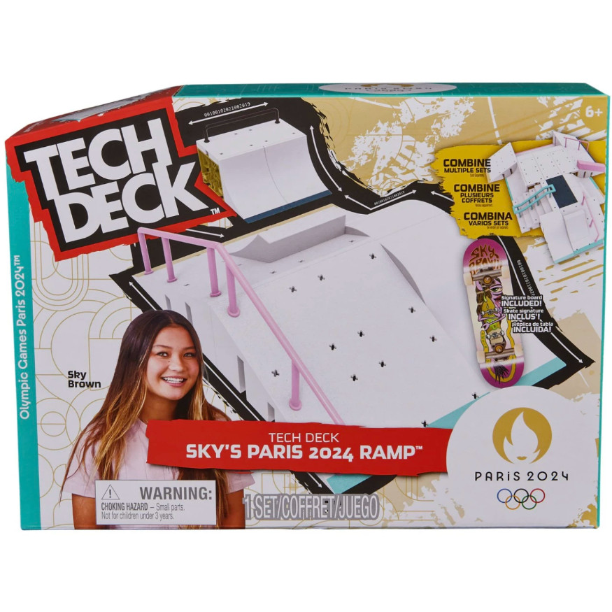 Tech Deck Sky Browns Olympic Games Paris 2024 Ramp ปรับแต่ง X-Connect