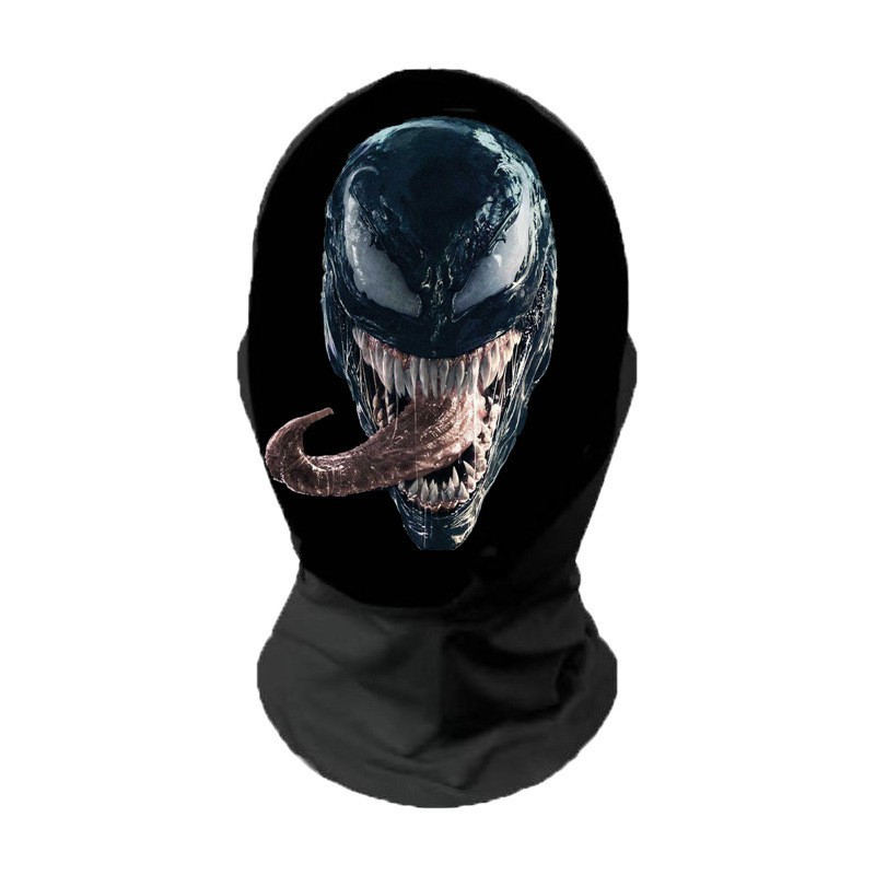 TEMU Tricky Spoof Mask Mask Spiderman Venom ตลกหน้ากากหมวก