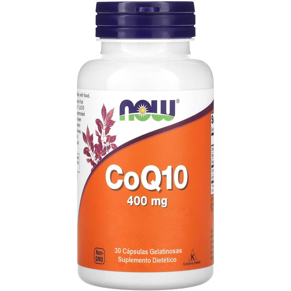 NOW / CoQ10 400 มก. - 30 ซอฟท์เจล(บรรจุอาจวารี)