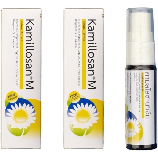 Generic Kamomile Extract Kamillosann Refreshing and Essential Oils15ml/ชุด 3 ชิ้น