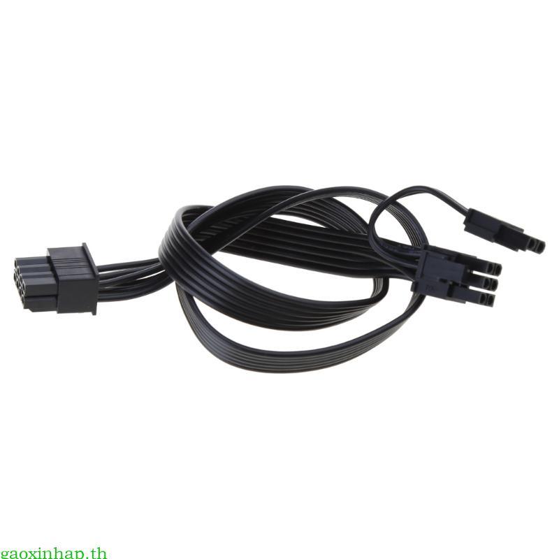 Gaoxinhap Modular Cable สําหรับ Corsair CX850M CX750M CX600M CX500M GPU PCIe 8Pin 6Pin + 2Pin