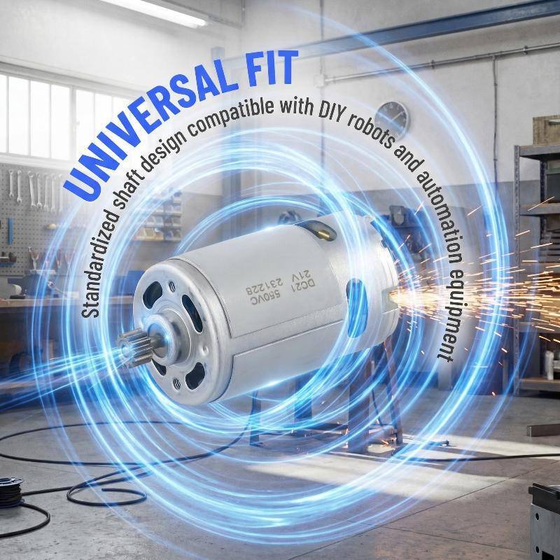 ใหม่ 21V RS550 มอเตอร์สําหรับสว่านไร้สายมอเตอร์ไฟฟ้าประสิทธิภาพสูง DIY Assembly ทํางานร้อน