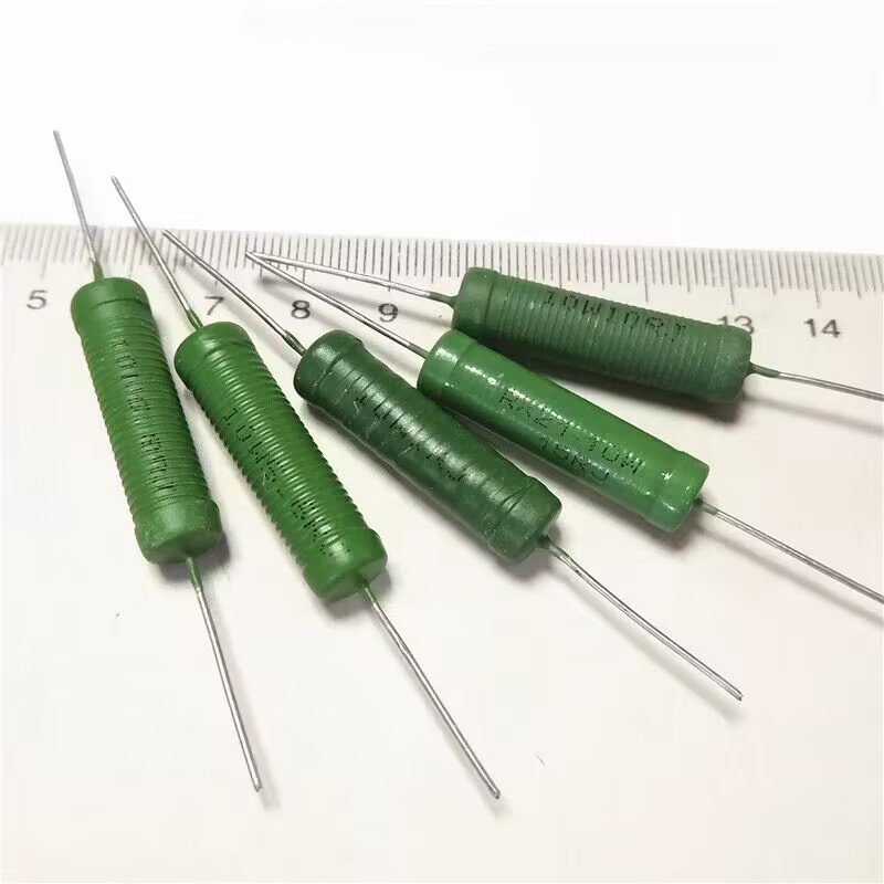 R RX21 ตัวต้านทานไขลาน 10W 2.7/3 O/3.3/3.6/3.9 O/4/4.3/4.7/5/5.1/5.6 R