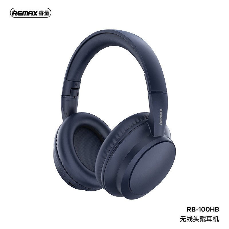 Remax Remax ชุดหูฟังชุดหูฟังบลูทูธ Soft Big Earmuffs HIFI High-Fidely Sound Effect Music Call
