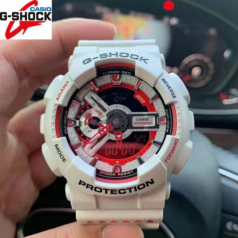 QIXIAO G*/*shock GA-110SL-8AJF GA110 Eric Haze 30th Anniversary Limited Edition นาฬิกากันน้ําแฟชั่นเ