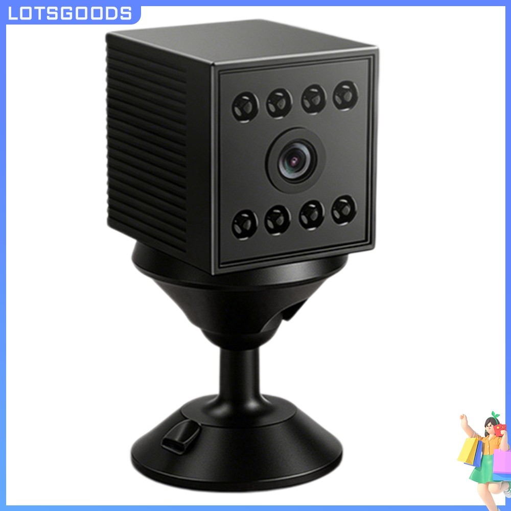 [จัดส่งในพื้นที่] กล้อง WiFi Home 1080P HD ไร้สายในร่ม Mini สําหรับ CUBE Home Surveillance พร้อม Nig