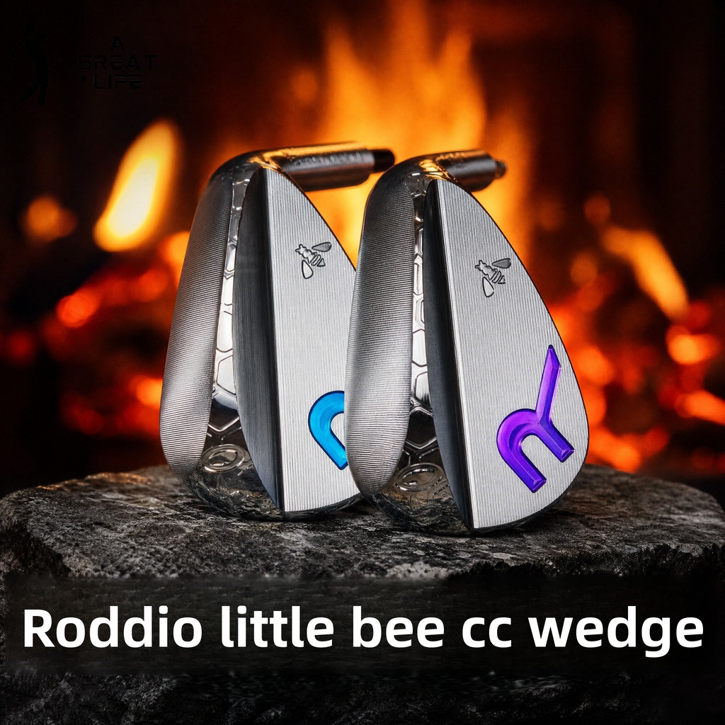 Roddio CC Golf Wedge, Forged Golf Sand Wedge Club, Spin Golf Lob Wedge สําหรับ Bunker Rescue & Green