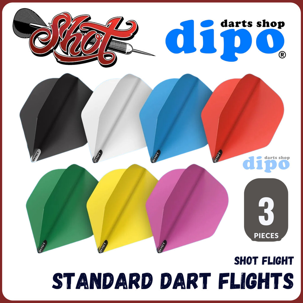 SHOT Standard Dart Flights (มาตรฐาน) - SHOT DARTS FLIGHT