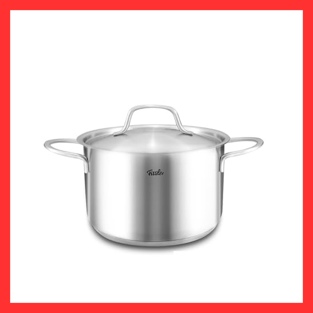 Fissler Two-handed Pot 20cm Fissler New Family Stew Pot IH/Gas Fire Compatible Oven Safe with Stainl
