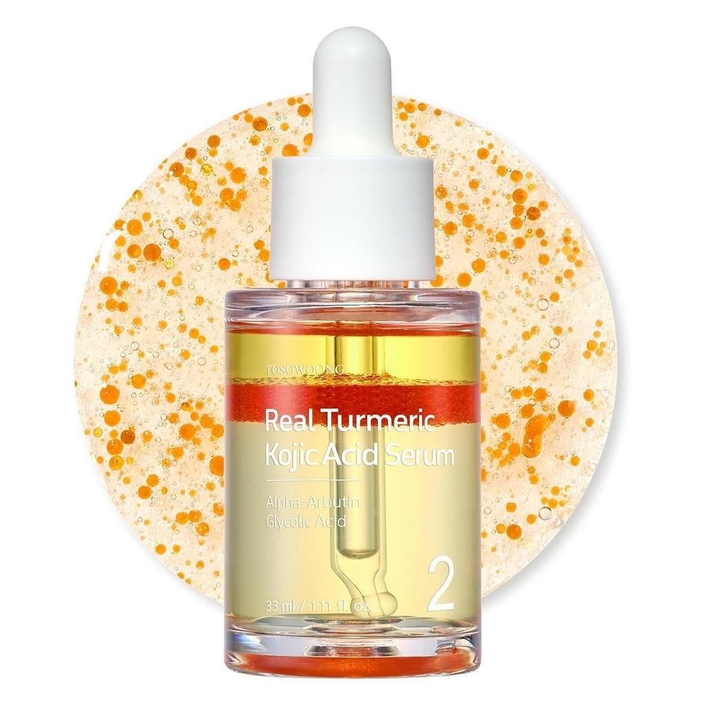 TOSOWOONG ขํานเดิมท คอเต่า Kojic Acid Serum - Brightening Serum 7,000ppm Noc Acid, 1,500ppm Turmeric