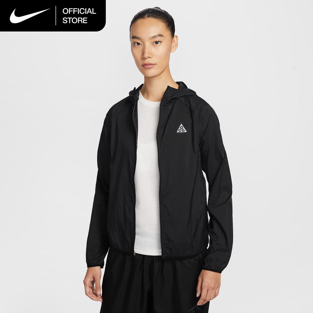 Nike Women's ACG Repel Trail Running Jacket - Black [IO9749-010]