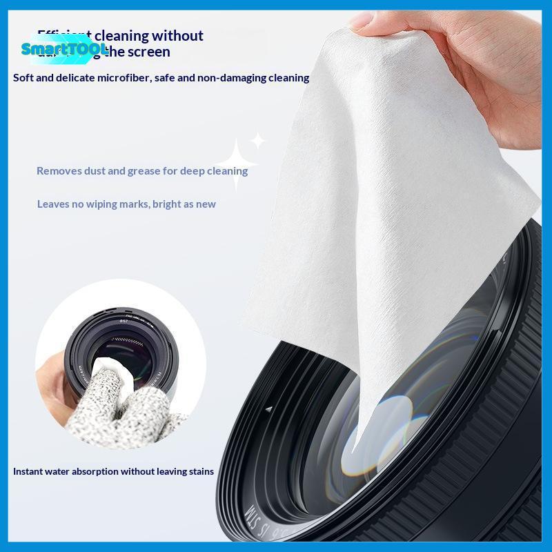 UTZN> HK4090 Anti-static Super Soft Cleanroom Wiper Non-Scratch ไม่มีผ้าขุยสําหรับโทรศัพท์นาฬิกาแท็บ