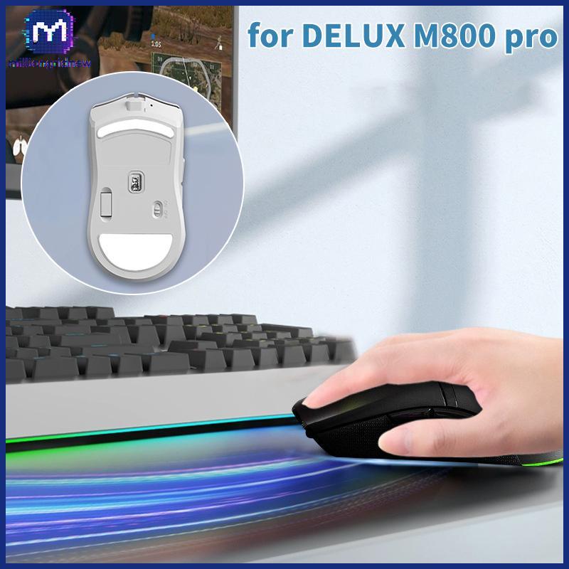 [ล้านgridnew] เมาส์เท้า Stier สําหรับ DELUX M800 Pro เมาส์สําหรับเล่นเกมแผ่นกันลื่น E-Sport Gamer อุ