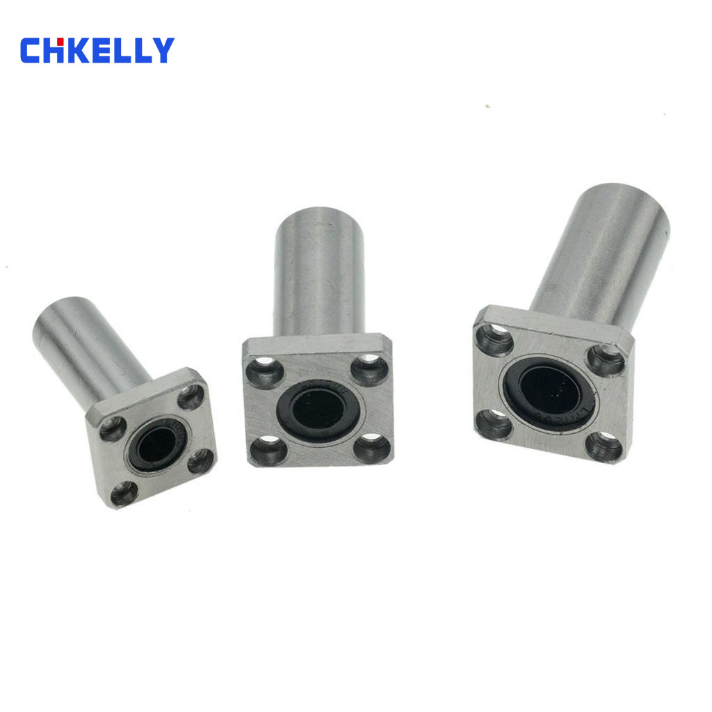 1PC แบริ่งเชิงเส้นหน้าแปลน LMK10LUU/8UU/12UU/16UU/6UU/20UU/12LUU 10 มม.สําหรับ 3D เครื่องพิมพ์ Linea