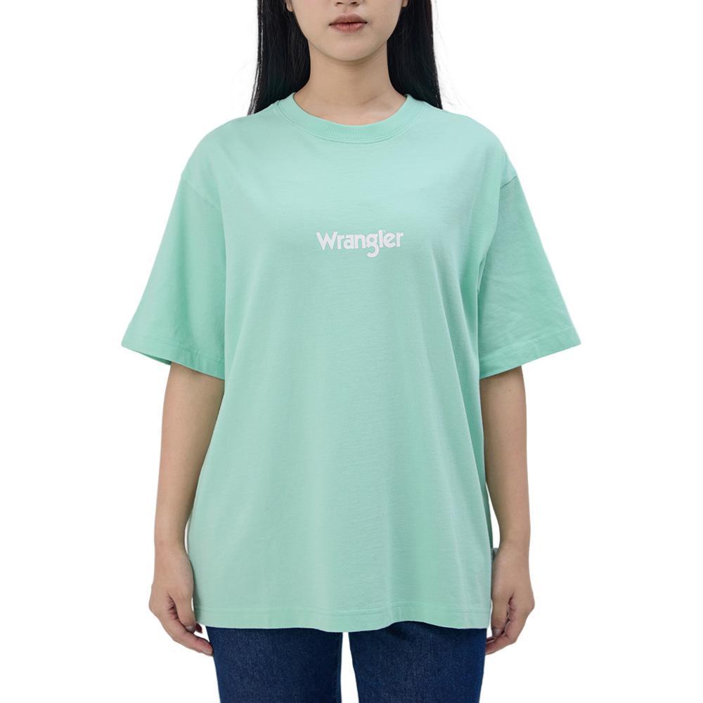WRANGLER เสื้อยืดแขนสั้นผู้หญิง คอลเลคชั่น Everyday ทรง Relaxed รุ่น WR F325WTSSN03 สีเขียว — صورة 2