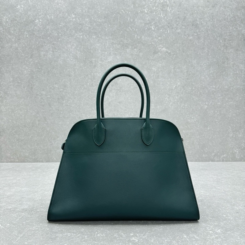 The Row Margaux Cyprus Tote หนังอานขัดเงา