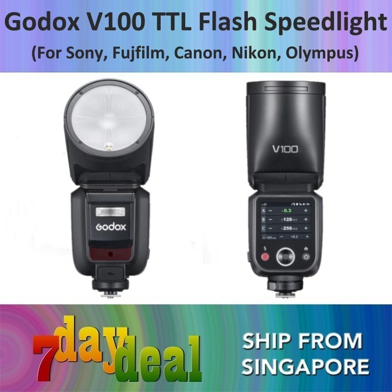 Godox V100 TTL แฟลช Speedlight FlashTH99 LSBR