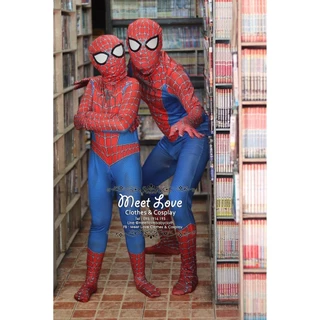 Cosplay Raimi Spiderman ชุดสไปเดอร์แมน ชุดฮีโร่ ชุดแฟนซี สไปเดอร์แมน Spider พร้อมส่ง