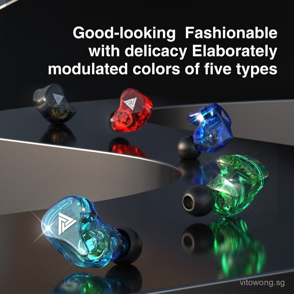 QKZ/SK7หูฟังแบบมีสาย/ในหู/หูฟังควบคุมแบบมีสายสเตอริโอ/หูฟังจอภาพ/สากล/เหมาะสําหรับ E-Sports Gang/Spo