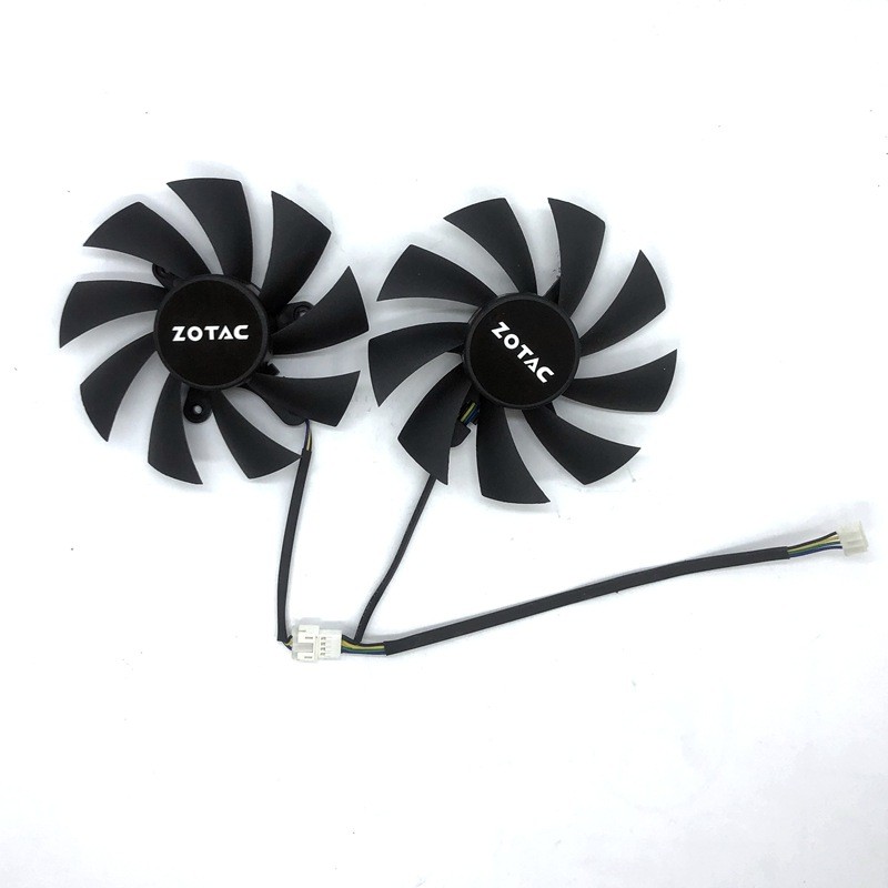 Zotai 2060/1660TI/2060S พัดลมระบายความร้อนการ์ดกราฟิก HB