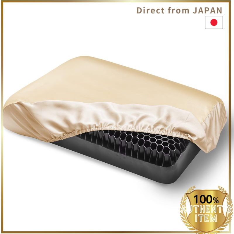 THXSILK ซิลค์ปลอกหมอน ผ้าไหมแท้100% ด้านหลังผ้า Tencel ดีไซน์ยืดหยุ่น เกรด 6A OEKO-TEX ซักได้ ลดผมชี