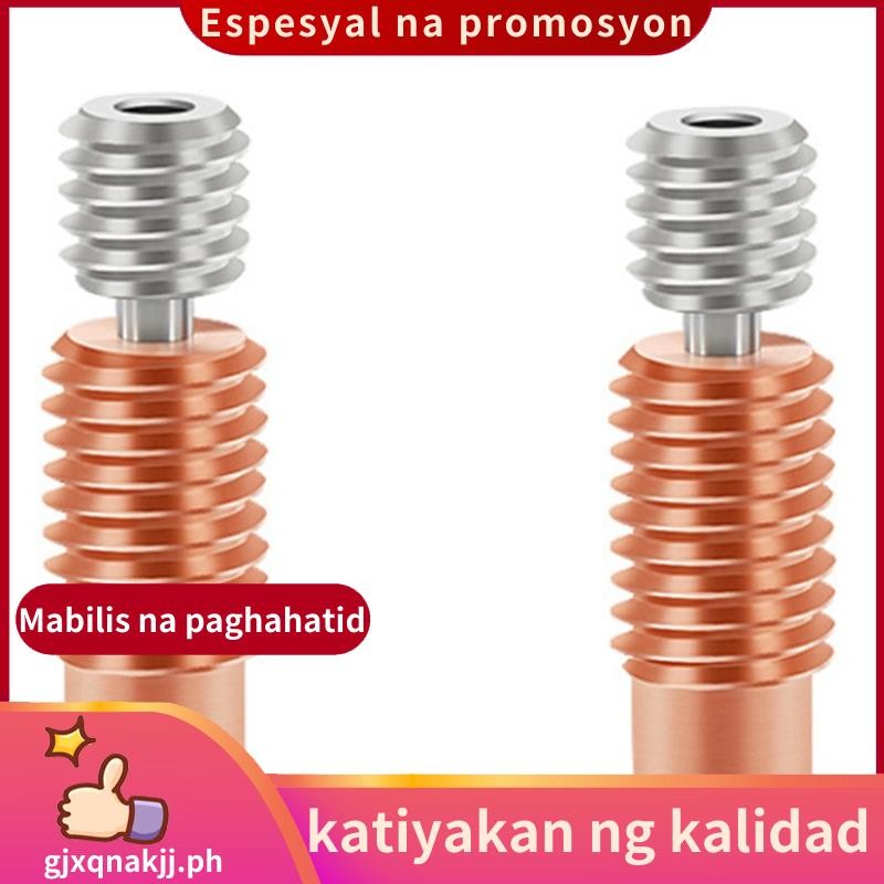 2 ชิ้นหัวฉีดเครื่องพิมพ์คอ Heatbreak สําหรับ V6 Hotend คอ 3D เครื่องพิมพ์อุปกรณ์เสริมสําหรับ 1.75 มม