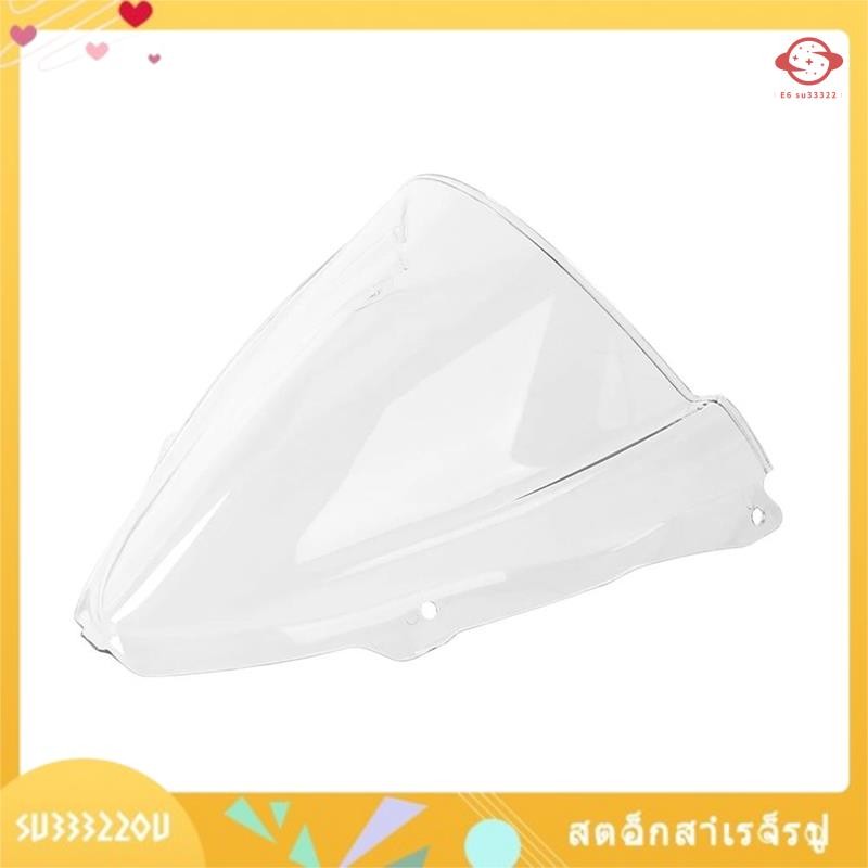 (su33322ou.th) กระจกรถจักรยานยนต์ Wind Deflector Flyscreen สําหรับ ZX6R -6R 2024 2025