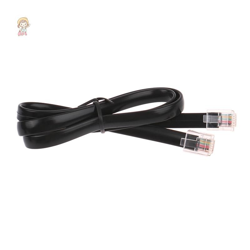 FOT RJ12 6P6C ST-4 ST4 Autoguide กล้องสําหรับ Ioptron Auto Guide iEQ30 Ieq45 Kabel คริสตัลหัวโทรศัพท