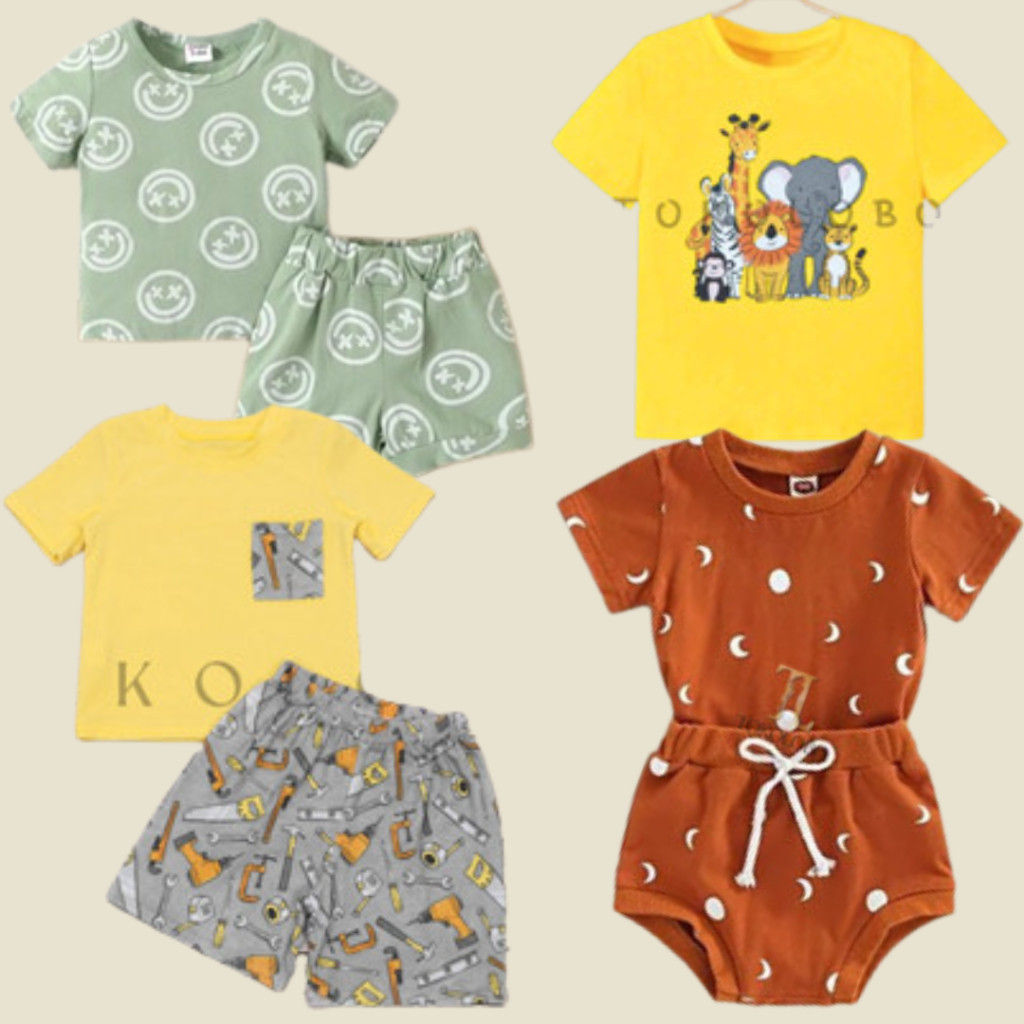 Tokolobo 9.9 Super Shopping Day BOYS CLOTHING PACKAGE 3 SET 60 THOUSAND (CHOOSE MOTIF/SIZE)