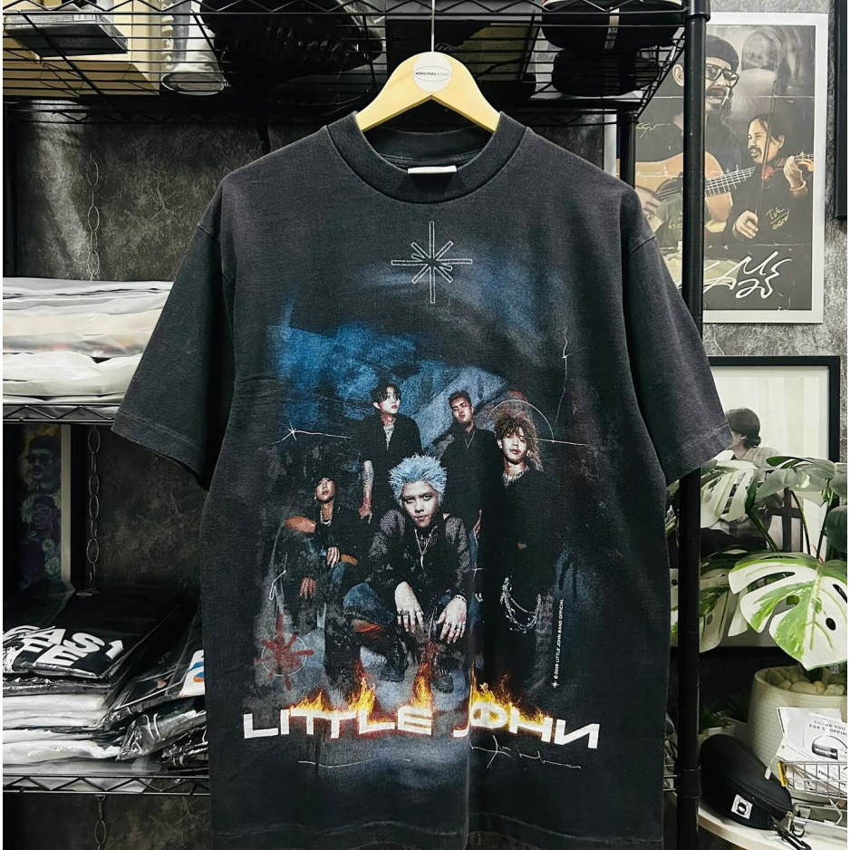 เสื้อยืด Little John “ รุ่นแรกสีเฟด #เสื้อLittlejohn  #เสื้อวงไทย  S-5XL